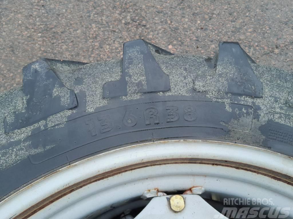 Michelin 13,6R38 Hjul Hjul, Dæk og Fælge