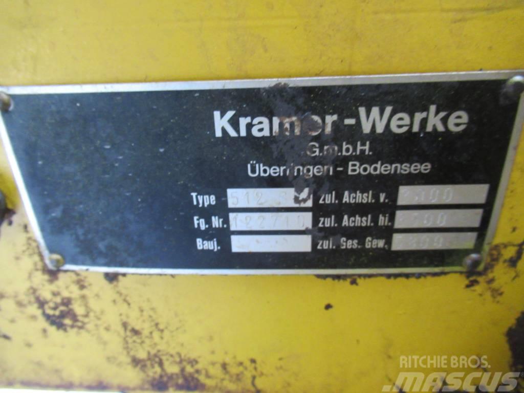 Kramer 512 SL KAUHA + PIIKIT Læssemaskiner på hjul