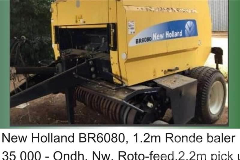 New Holland BR6080 - 1.2m - 2.2m pick up - roto feed Andre lastbiler