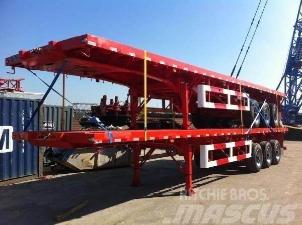 Lodico 3 axle container trailer Anhænger med containerramme