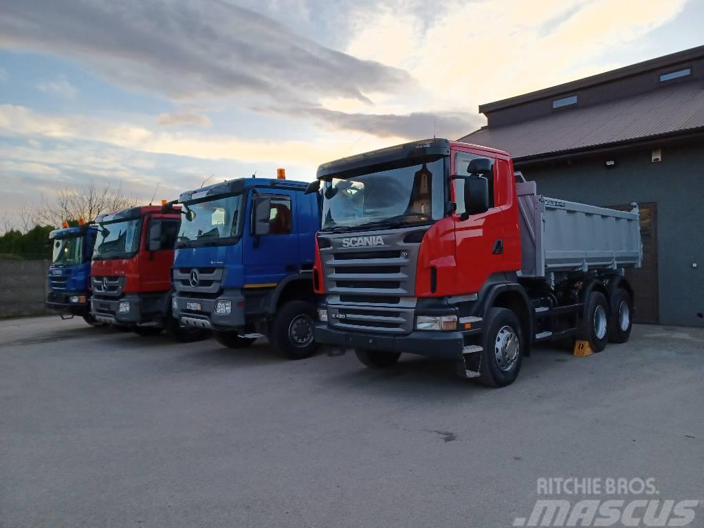 Scania R 420 Lastbiler med tip