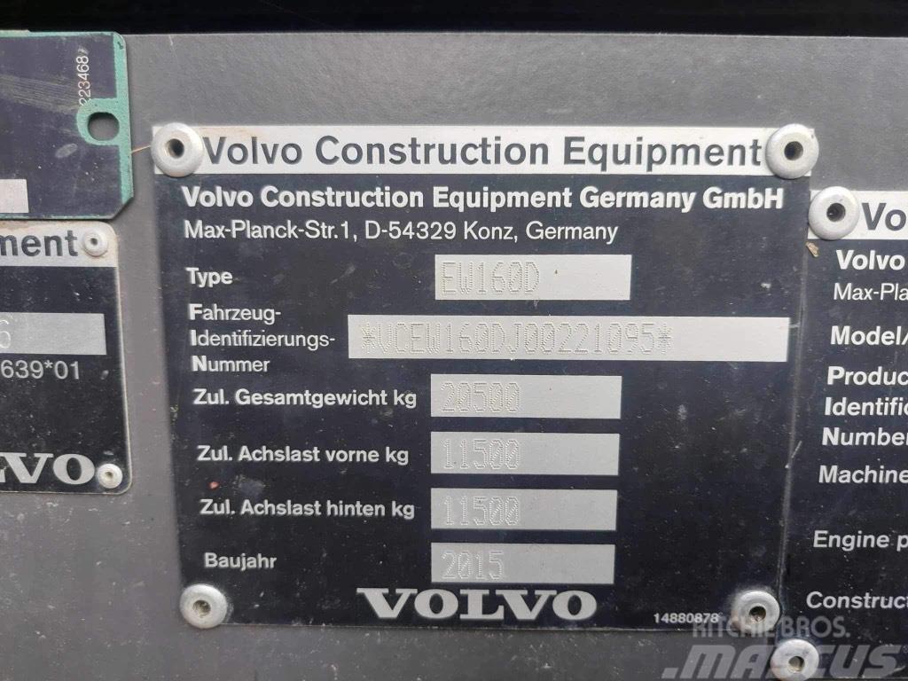 Volvo EW 160 D Gravemaskiner på hjul