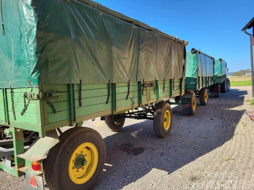  SLMA  Vagn ekipage 3 x 10 ton Sneglevogne