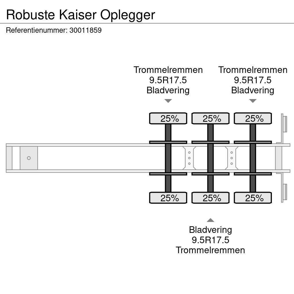 Robuste Kaiser Oplegger Semi-trailer blokvogn