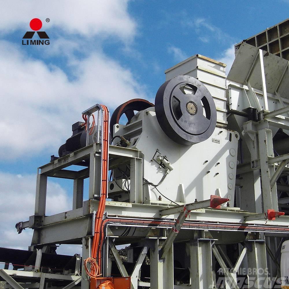 Liming Limestone jaw crusher plant Mobile knusere