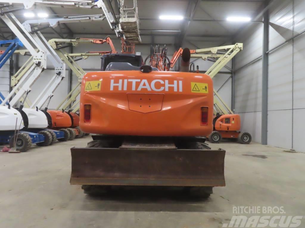 Hitachi ZX 140 W-5 B Gravemaskiner på hjul