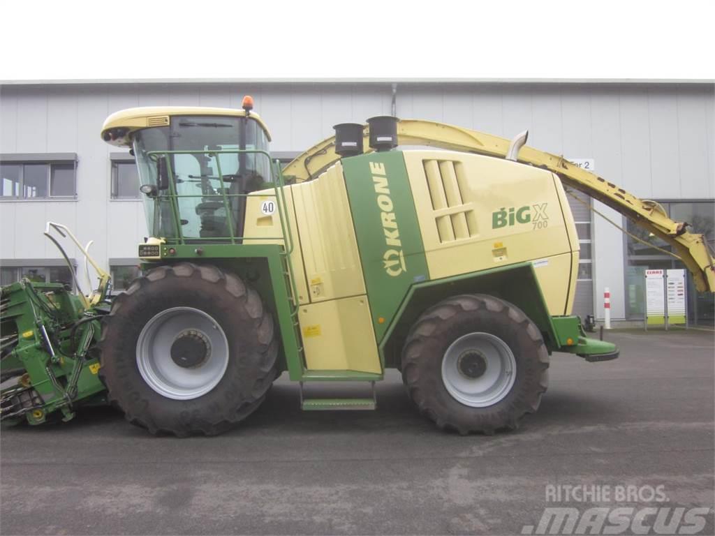 Krone BIG X 700, EASY COLLECT 753, PICK UP EASY FLOW 300 Finsnittere