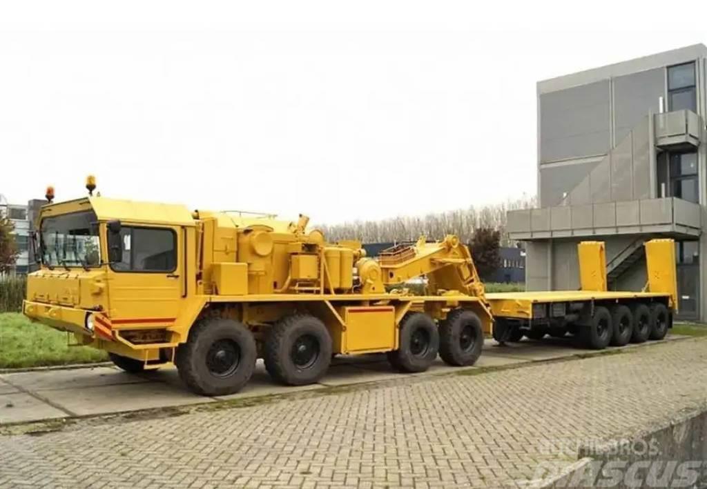 Kässbohrer SLT 50 2 ( 40x IN STOCK ) HYDRAULIC RAMPS 2x 20TON Semi-trailer blokvogn