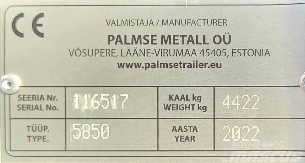 Palmse Trailer PT5850 Blokvogn