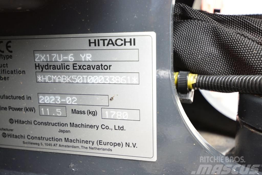 Hitachi ZX 17 U-6 Minigravemaskiner