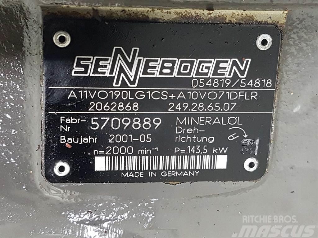Sennebogen -Rexroth A11VO190LG1CS-Load sensing pump Hydraulik