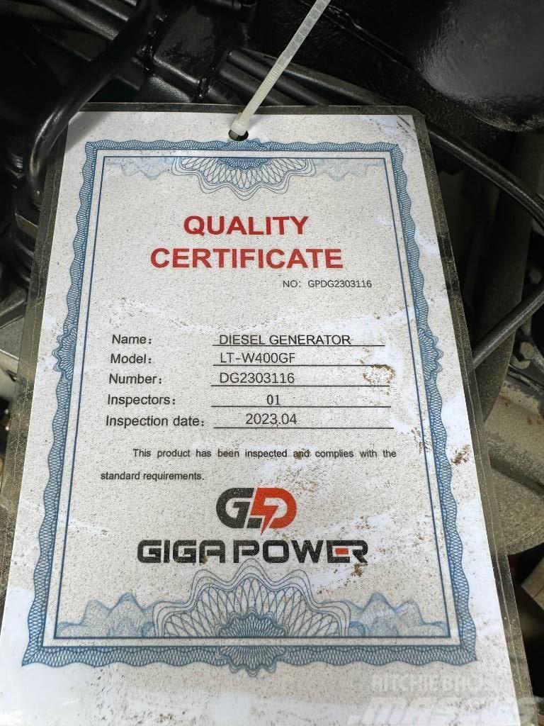 GENERATOR GIGAPOWER LT-W400GF Dieselgeneratorer