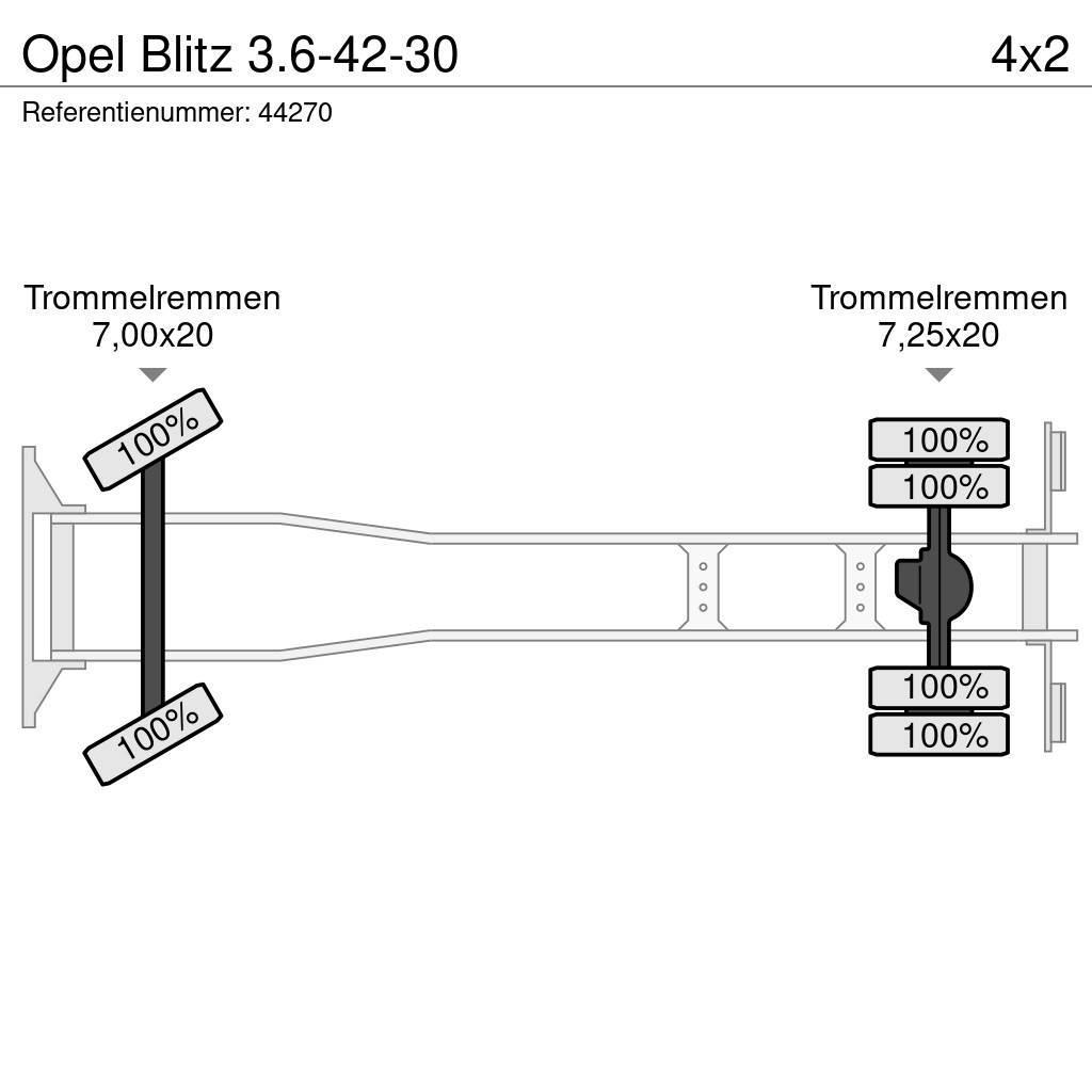 Opel Blitz 3.6-42-30 Lastbil med lad/Flatbed