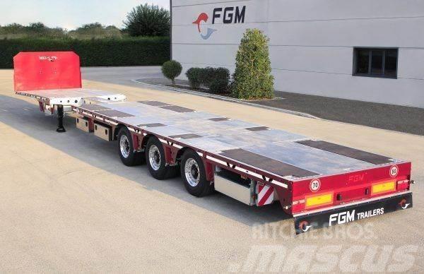 FGM 3 Expected 9-2024 Semi-trailer med lad/flatbed