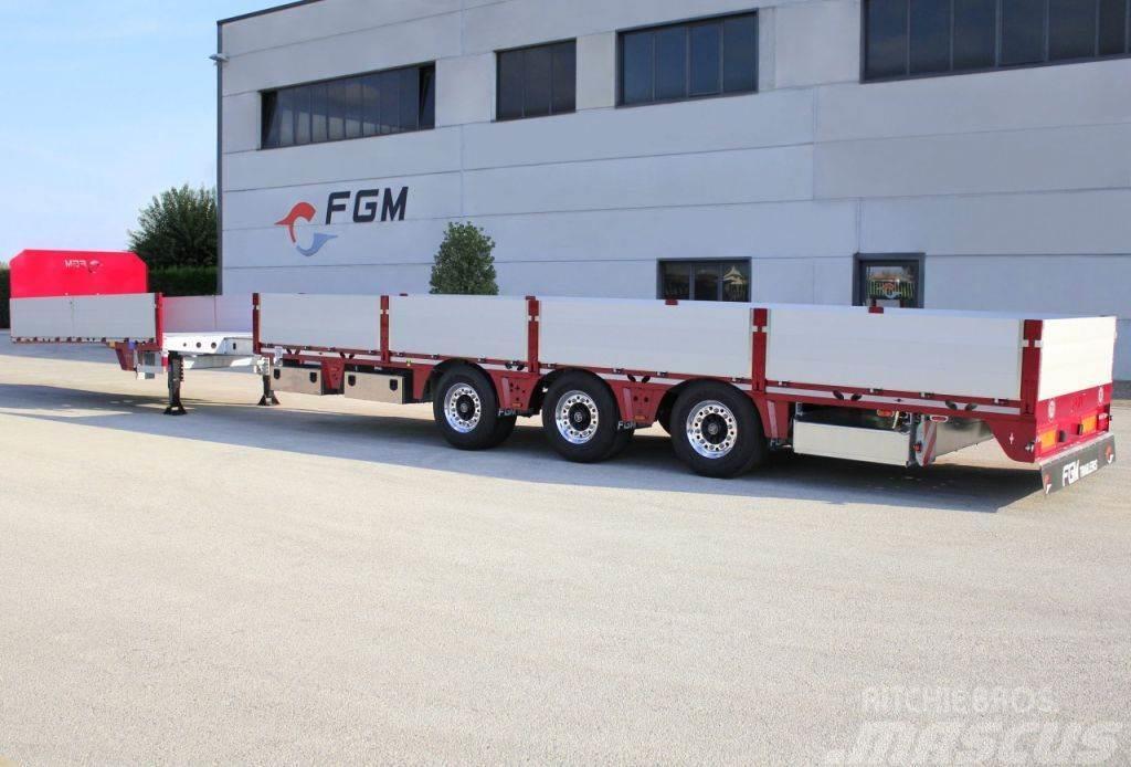 FGM 3 Expected 9-2024 Semi-trailer med lad/flatbed
