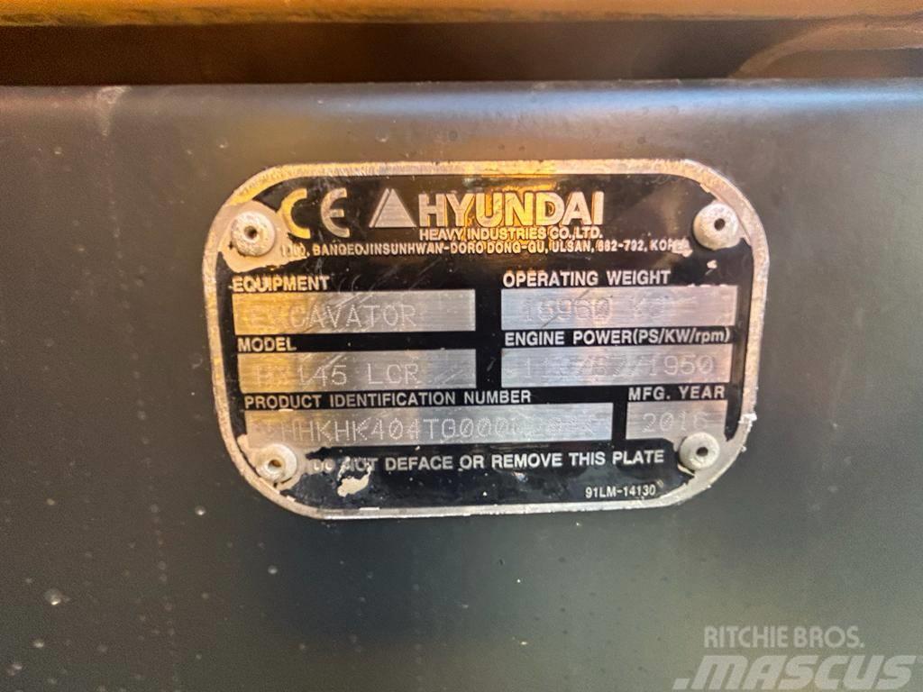 Hyundai HX 145 LCR Gravemaskiner på larvebånd