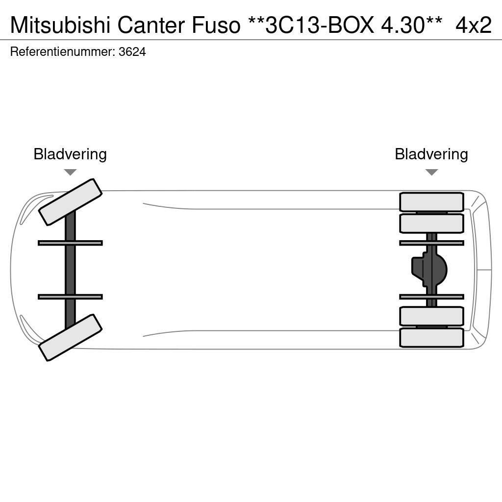 Mitsubishi Canter Fuso **3C13-BOX 4.30** Andre