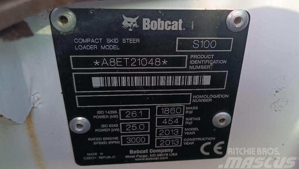 Bobcat S 100 S 130 GEHL 4240 Minilæsser - skridstyret
