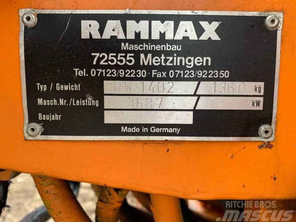 Rammax RW1402 Jordvibrationstromler