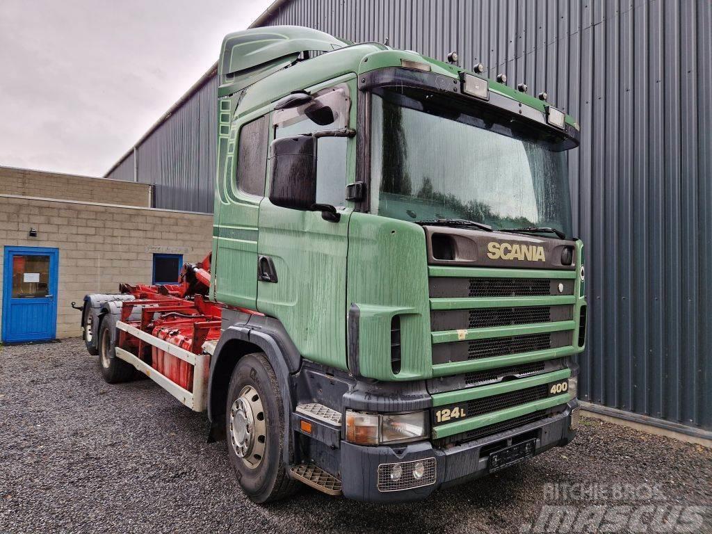 Scania R124-400 6x2 / FREINS TAMBOURS / DRUM BRAKES Kroghejs