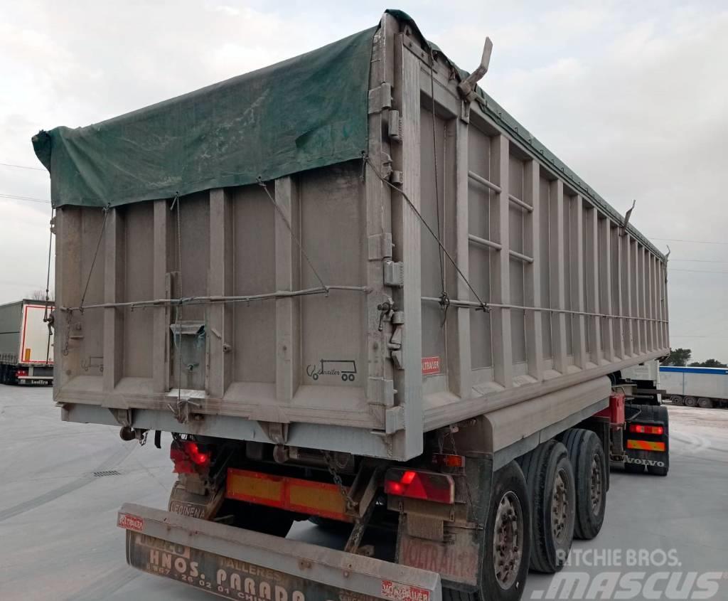 Montenegro Basculante Aluminio - Costillas - Ref 381 Semi-trailer med tip