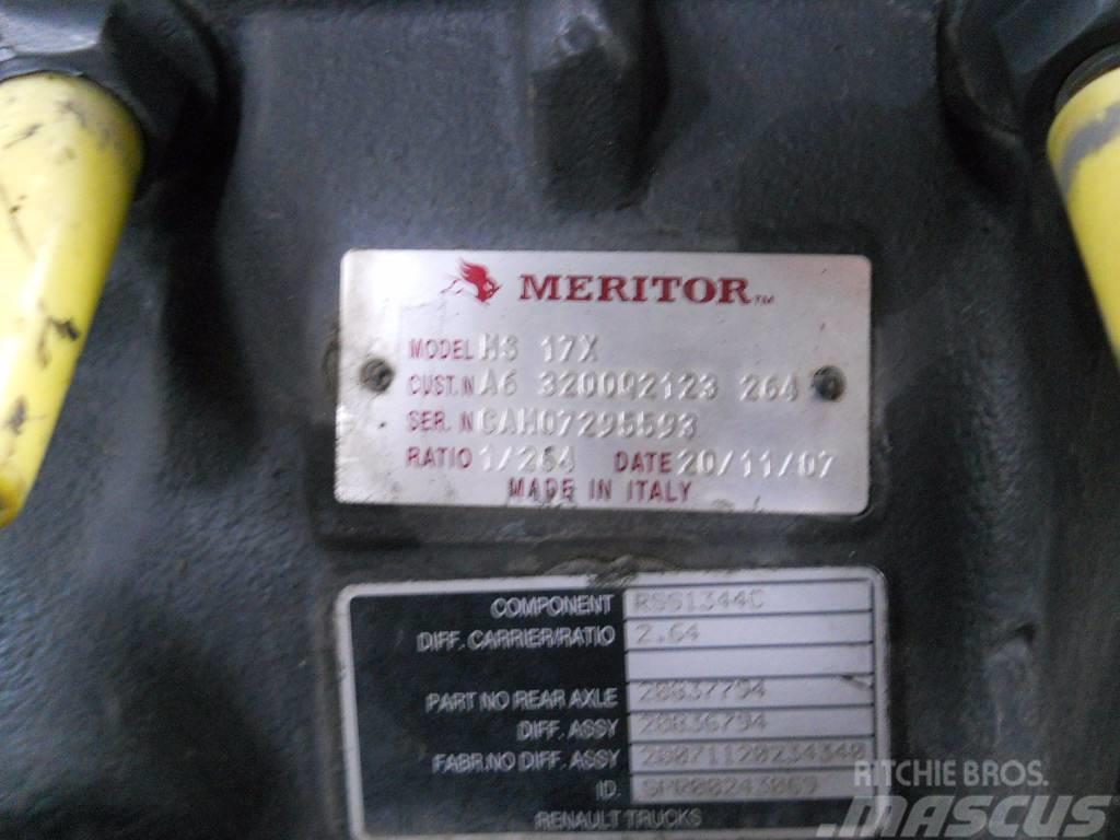 Meritor / Renault RSS1344C / RSS 1344 C / MS17X / MS 17 X Aksler