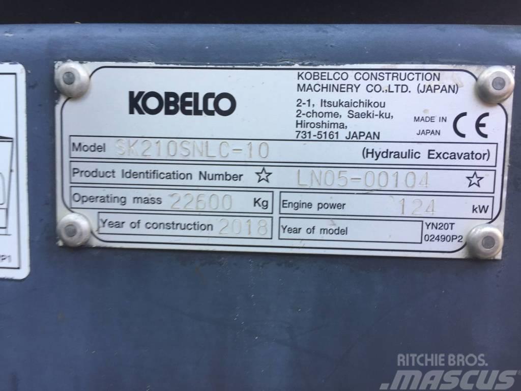 Kobelco SK210SNLC-10 Gravemaskiner på larvebånd