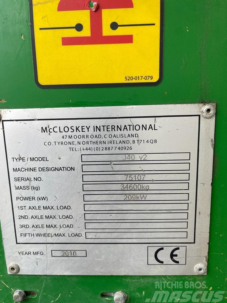 McCloskey J40 v2 Mobile knusere