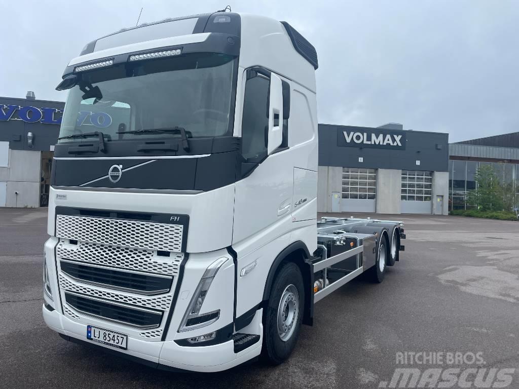 Volvo FH540 Containerbil - Levering omgående Lastbiler med containerramme / veksellad