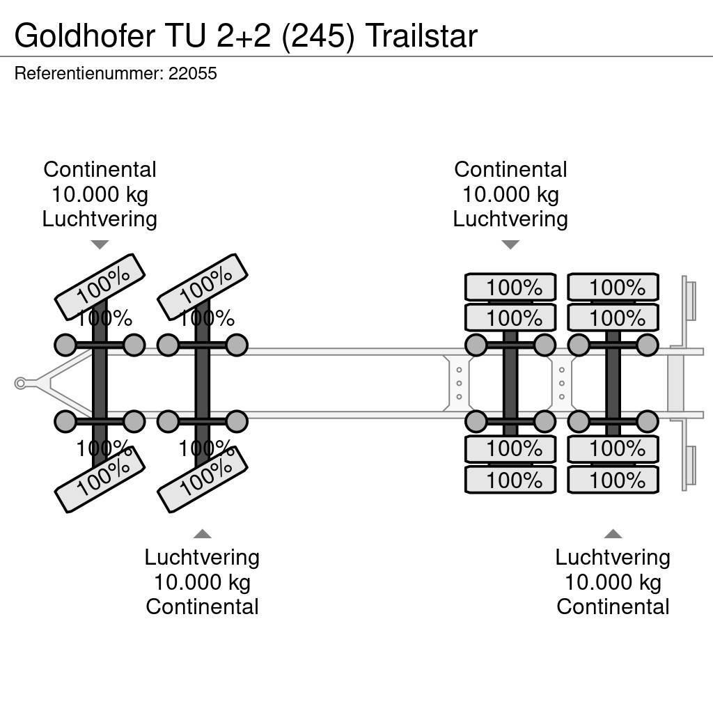 Goldhofer TU 2+2 (245) Trailstar Blokvogn