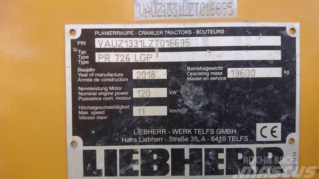 Liebherr PR726LGP Bulldozer på larvebånd