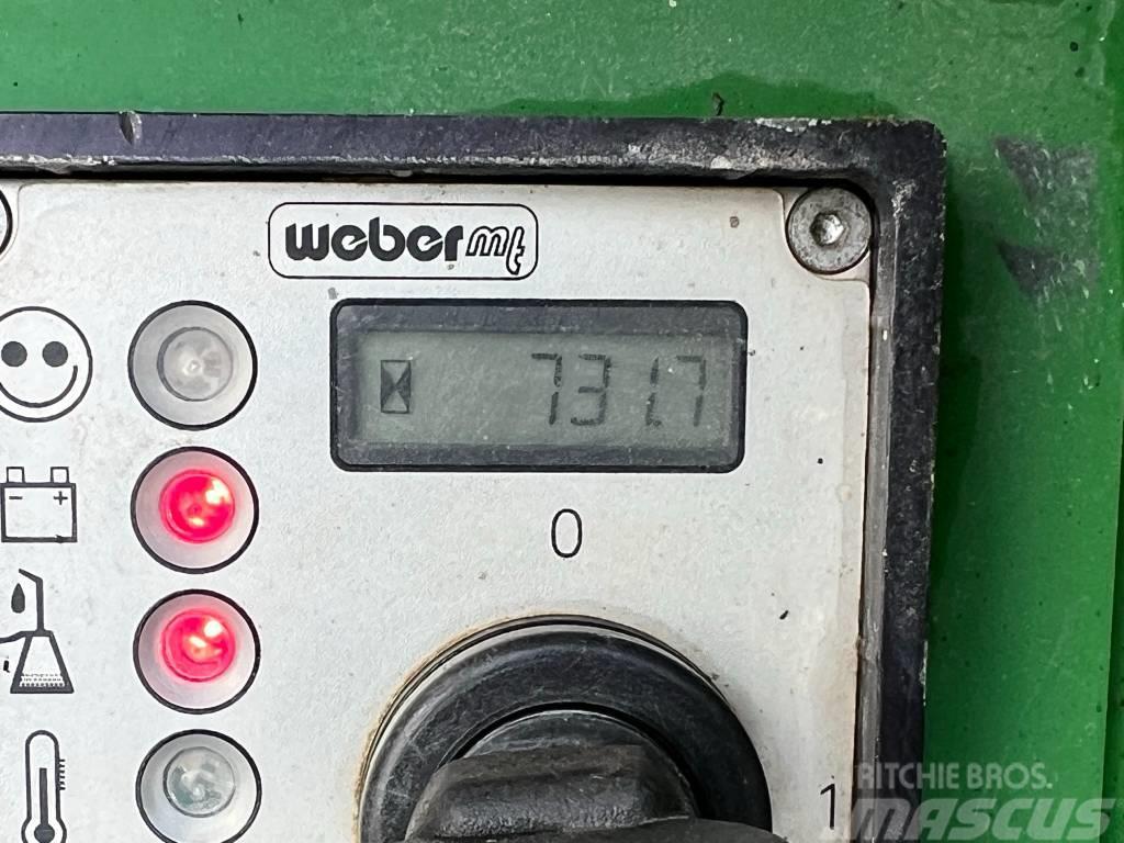 Weber CR8 - Excellent Condition / Low Hours Vibratorer