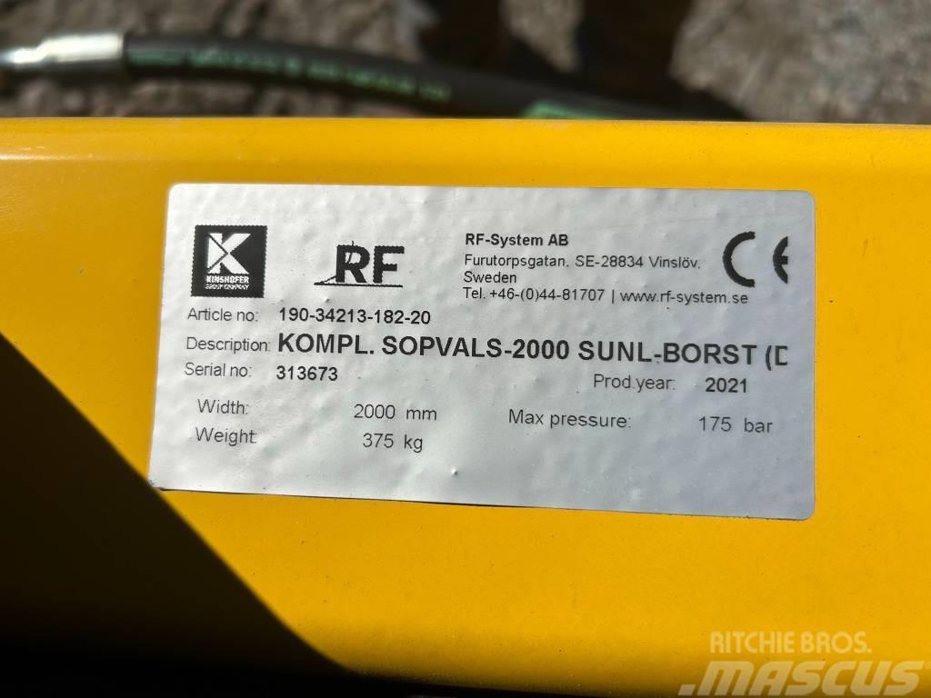 RF system Sopvals 2000 Sunline Børster