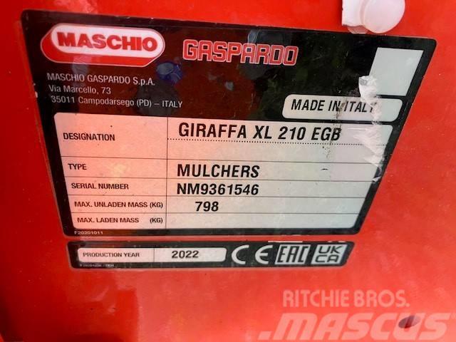 Maschio Giraffa 210 SE HD H-Slagor Græsklippere og skårlæggere