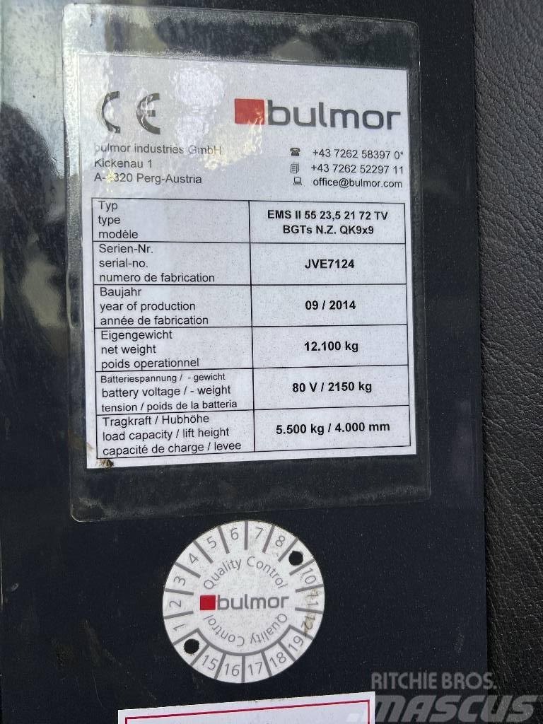 Bulmor EMS II 55.50/23,5-21/74 Mehrwege Stapler Sidelæsser