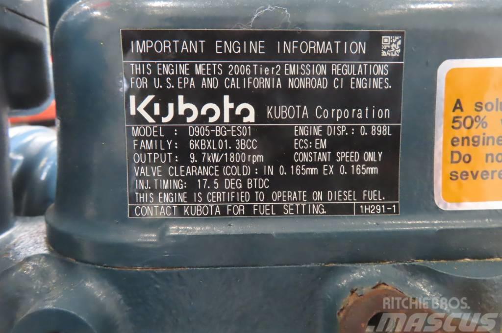 Kubota D905 Motorer