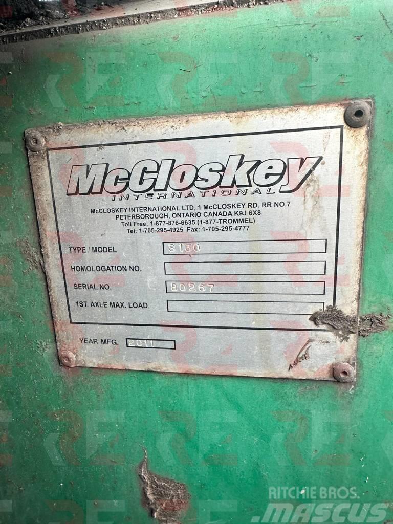 McCloskey S130 Mobile sorterværker