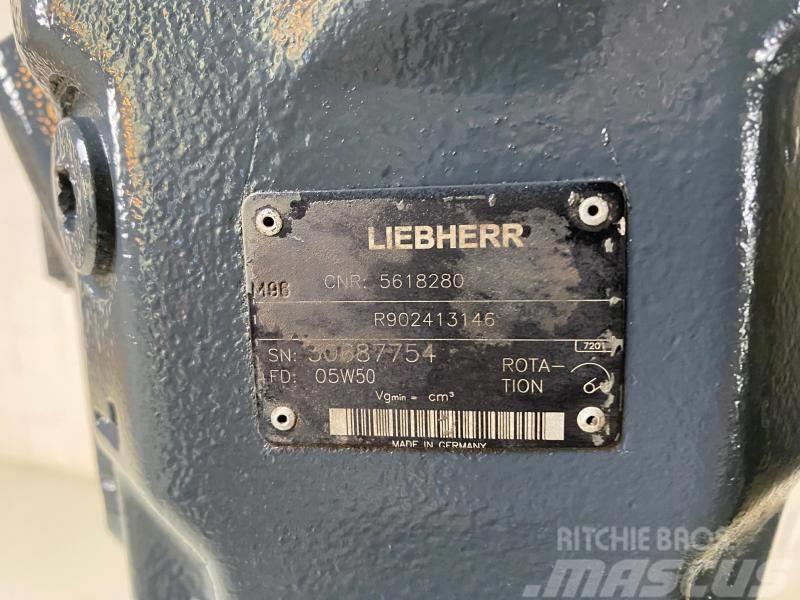 Liebherr R974B Litronic Fan Pump Hydraulik