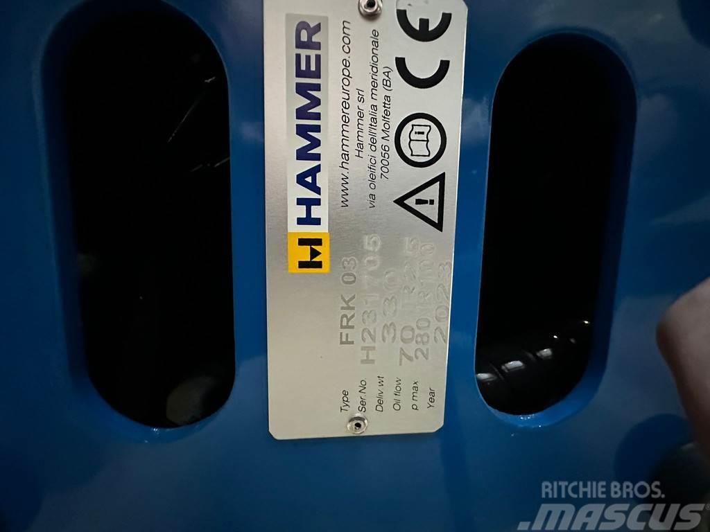 Hammer FRK03 pulverizer Hydraulik / Trykluft hammere
