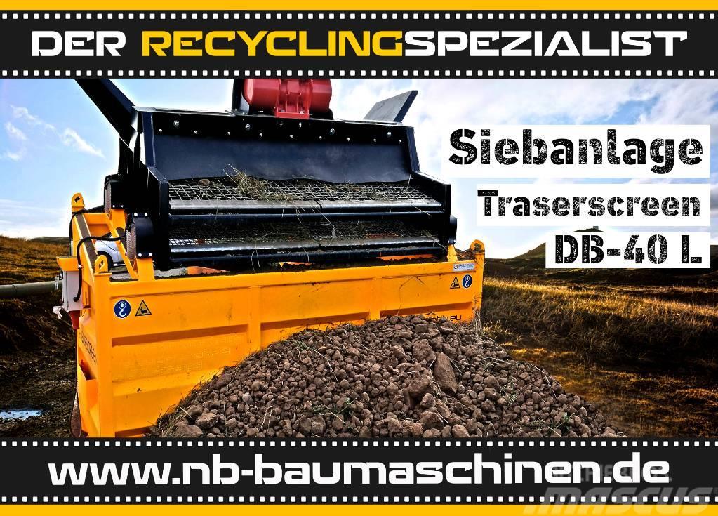 DB Engineering Siebanlage Traserscreen DB-40L | Flachdecksieb Sorterværk