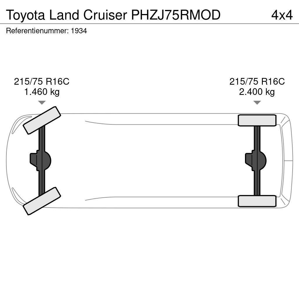 Toyota Land Cruiser PHZJ75RMOD Bjærgningskøretøjer