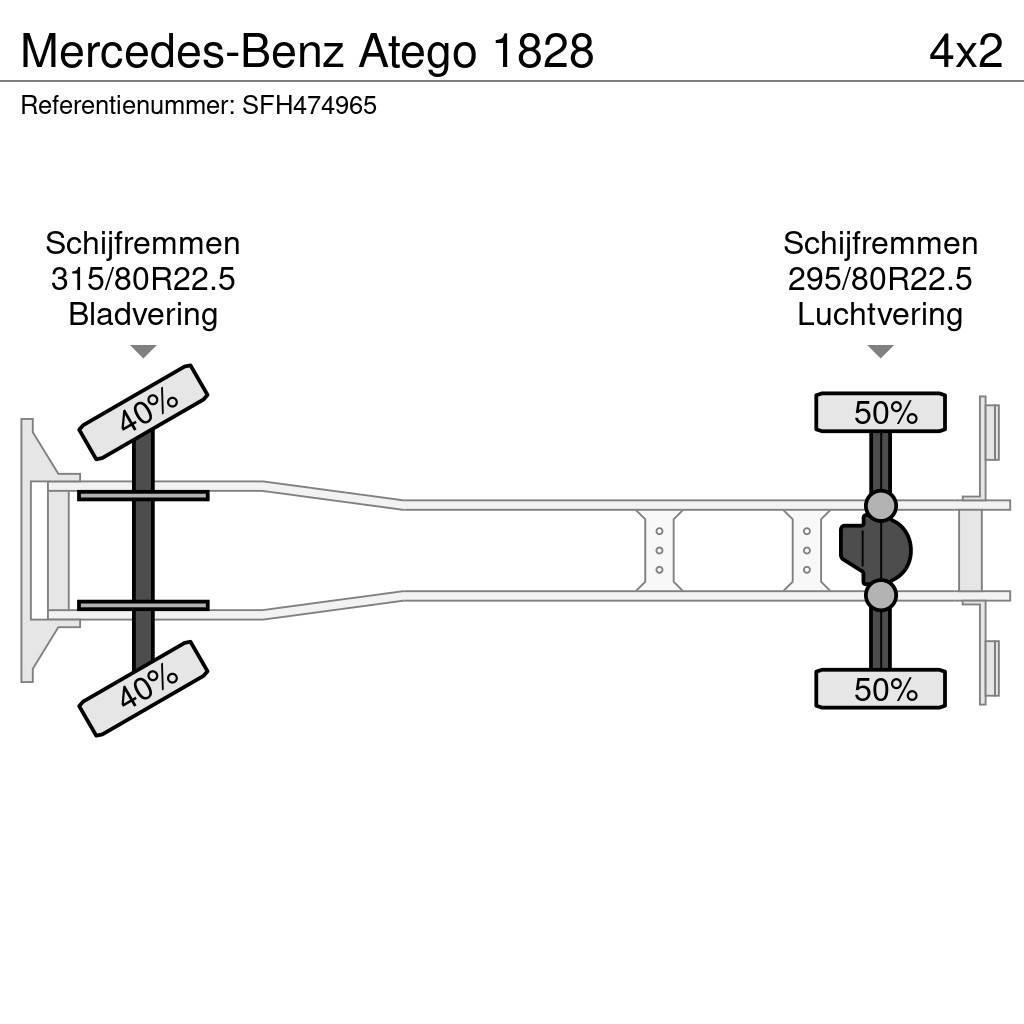 Mercedes-Benz Atego 1828 Lastbiler til dyretransport