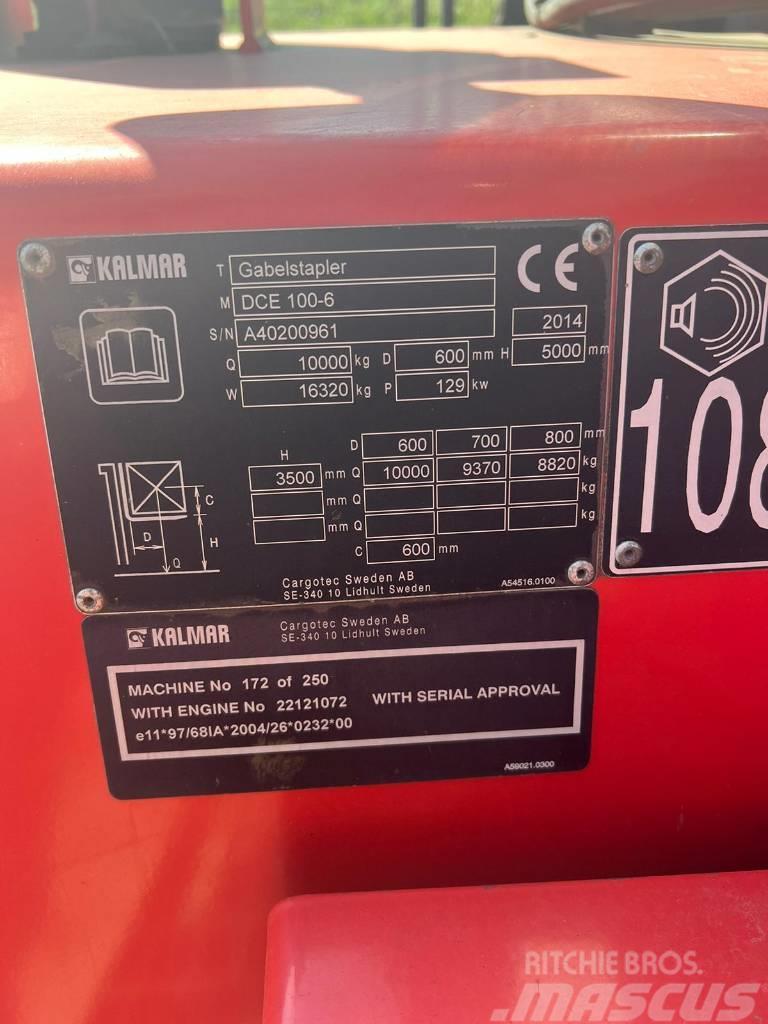 Kalmar DCE100-6 Diesel gaffeltrucks