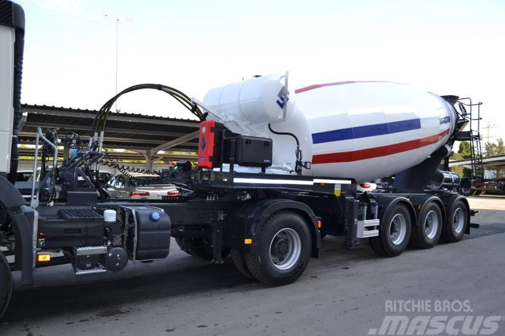 Frumecar Betonmixer semi-trailer mixer (10 - 13 m³) Betonbiler
