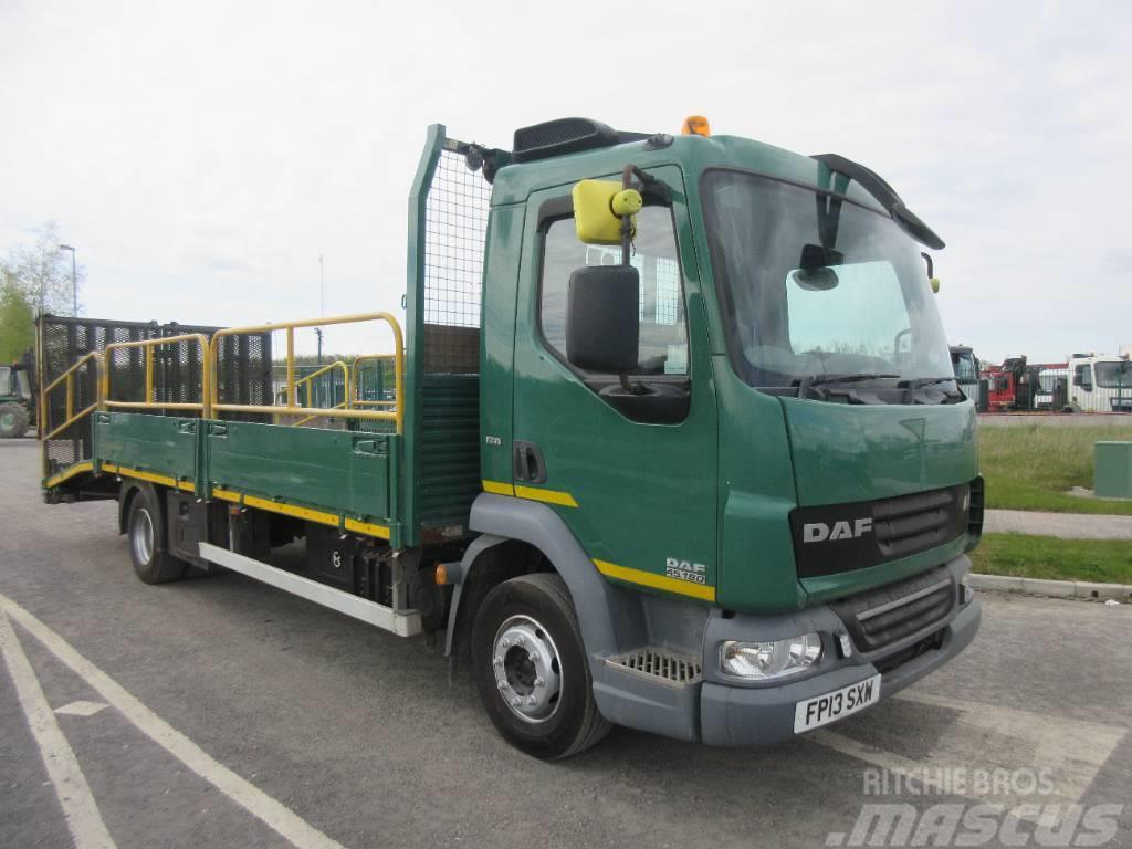 DAF 45.180 Flatbed lastbiler med spil