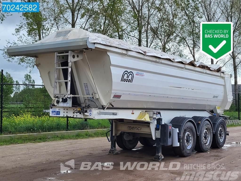 Menci S7R TÜV 01/25 Liftachse 27m3 Semi-trailer med tip