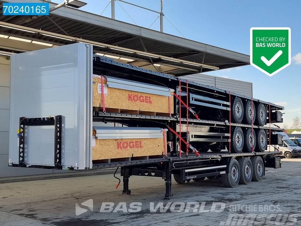 Kögel S24-1 3 axles NEW SAF Liftachse Pack of 3! Curtain Semi-trailer med Gardinsider