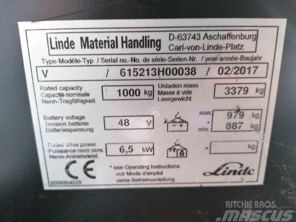 Linde V12 (5213) Plukketruck, lav