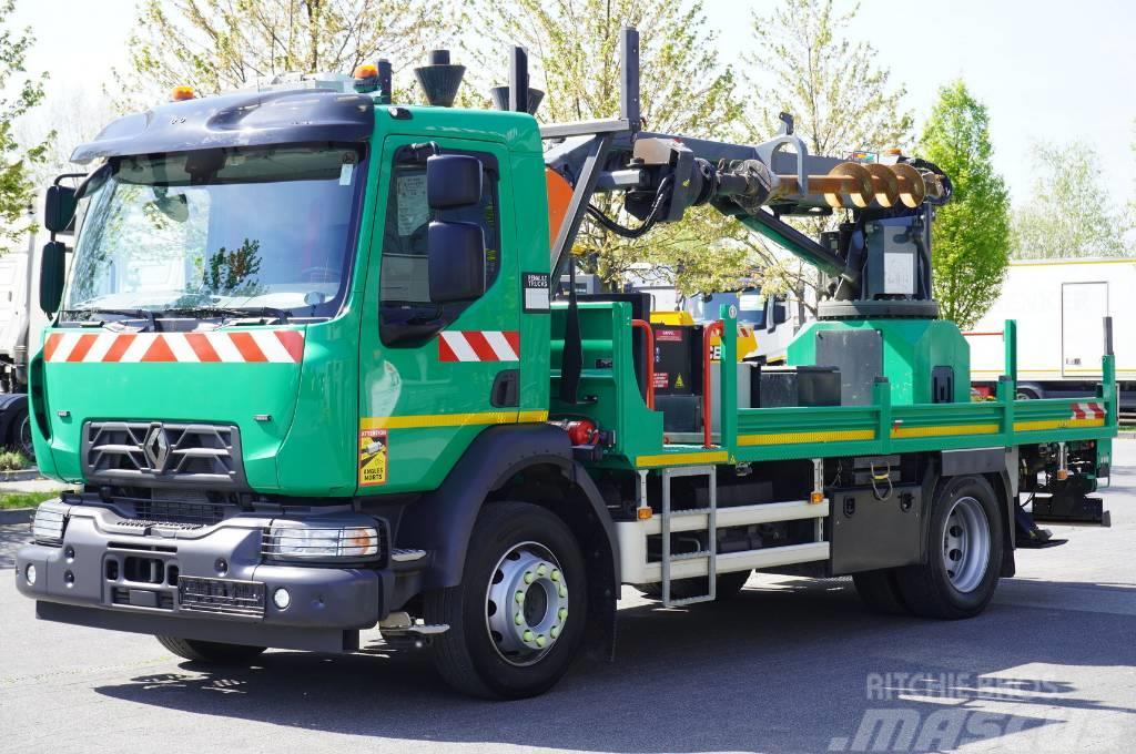 Renault D250 DTI 8 / Crane RISA G2T / RISA drilling rig Lastbil med kran