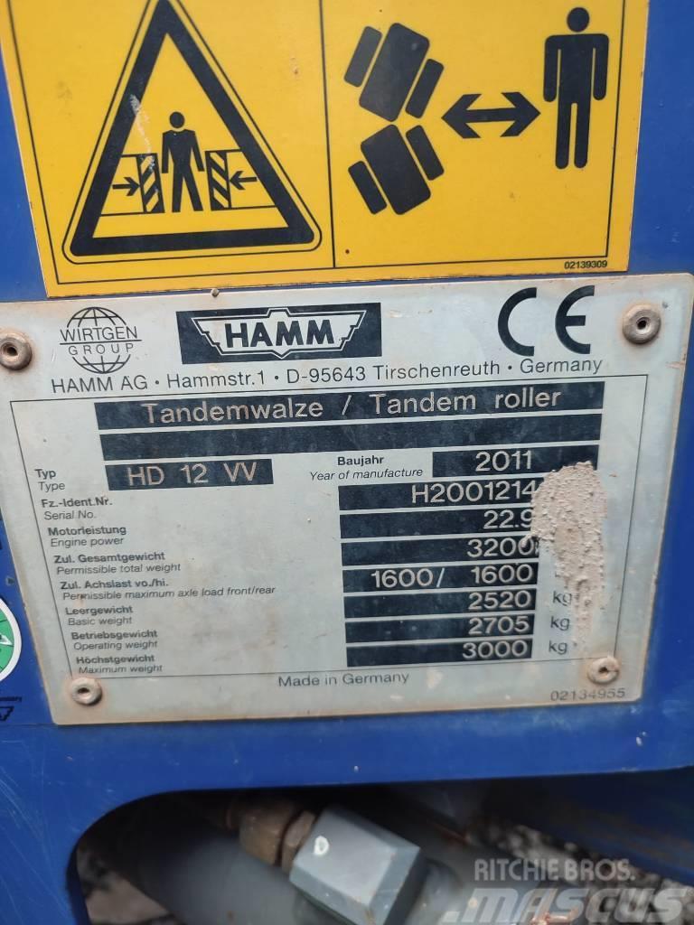 Hamm HD 12 Vibratorer